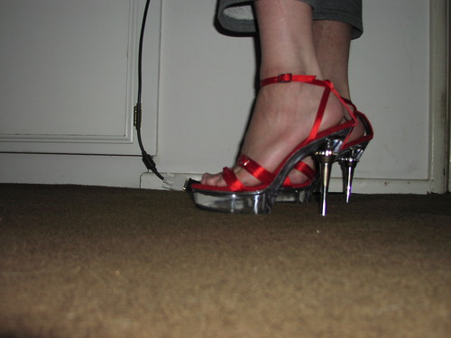 Lovely heels ready to crush