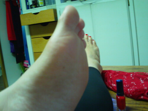 My soles of my feet