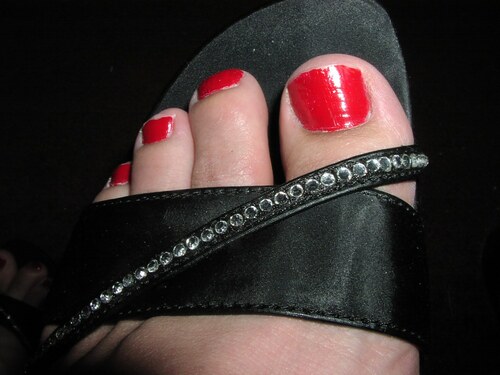 Closeup of my toes