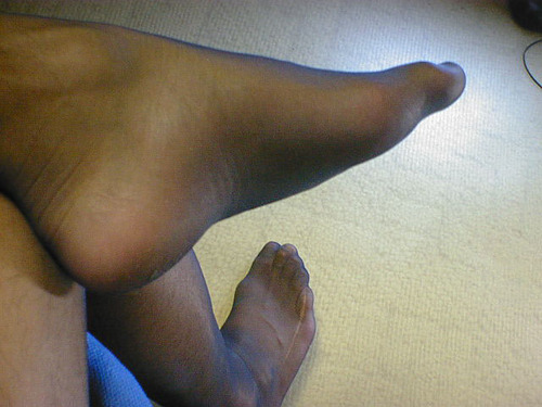 My Stockinged Feet