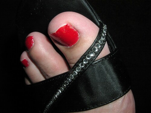 Lovely tasty toes