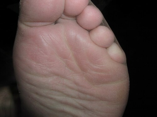 Hosed soles to smell and lick